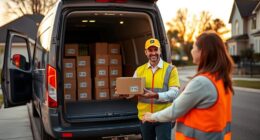 household battery courier service