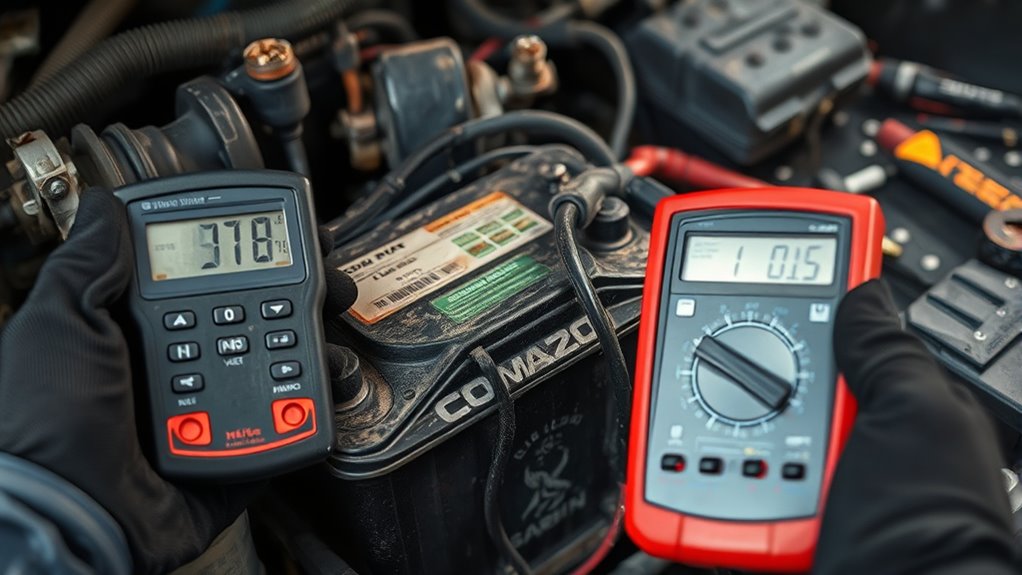 monitor battery age and signs