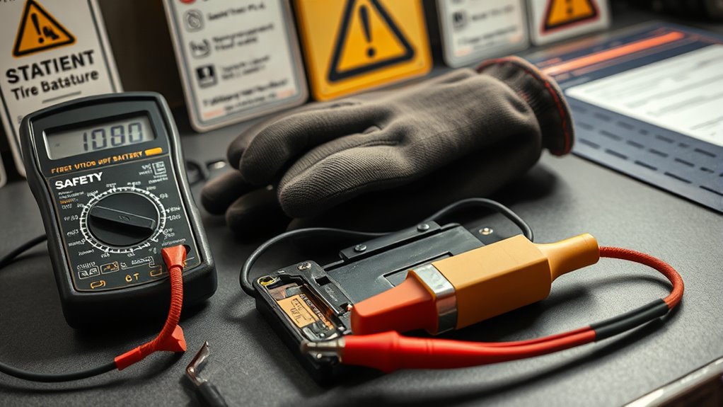 proper battery safety practices