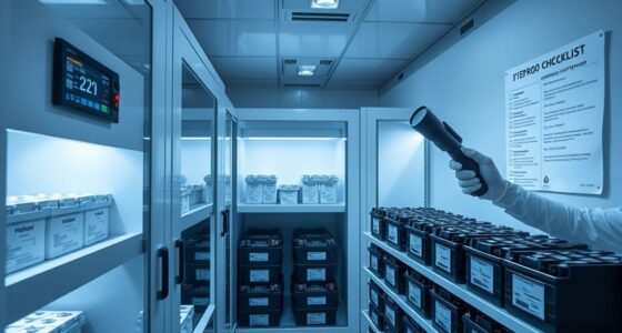 proper lithium battery storage