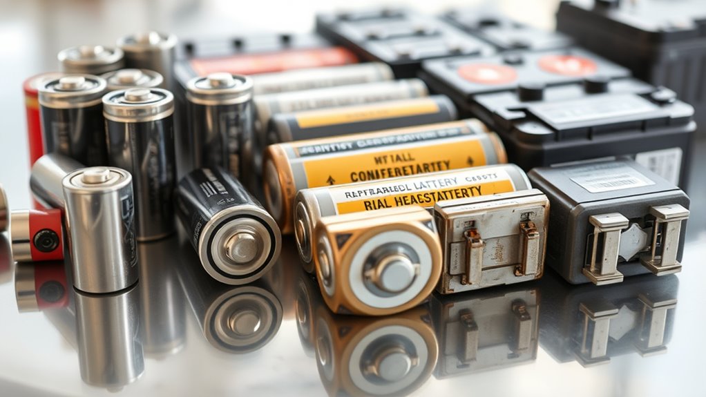 reconditionable battery types