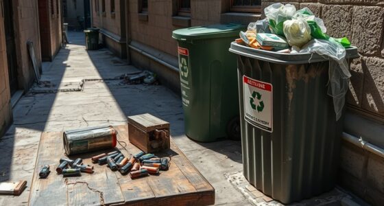 recycle batteries safely