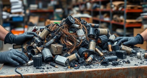 recycling battery black material