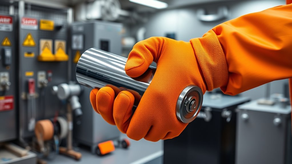 safe battery storage and ppe