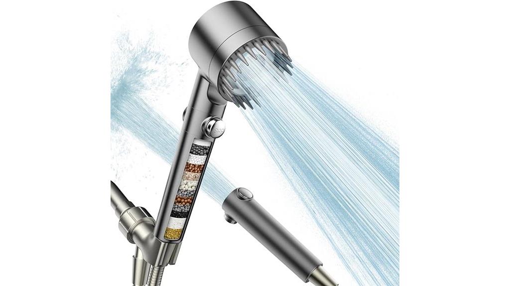 handheld high pressure shower