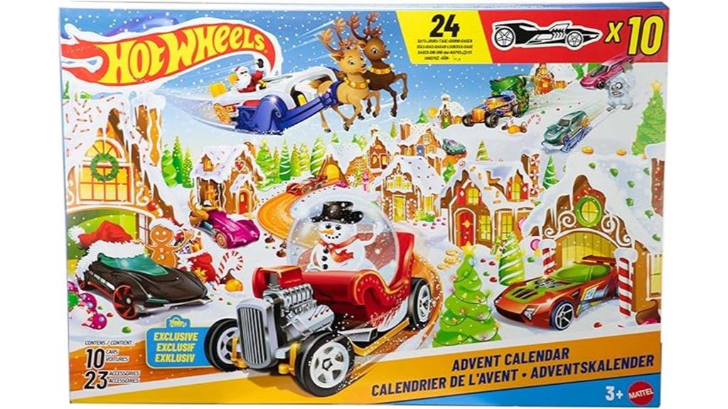 hot wheels 2025 toy calendar