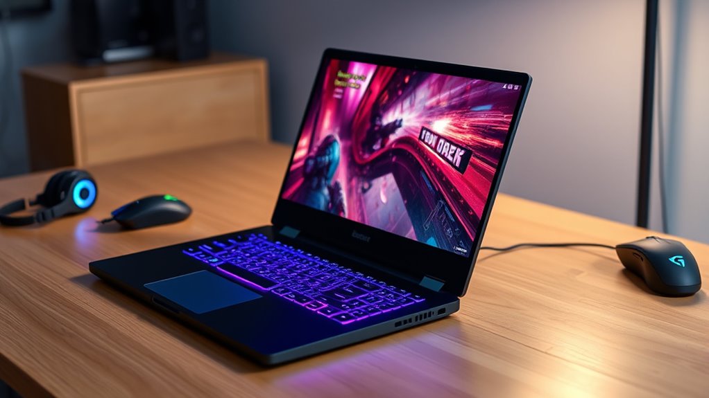 key gaming laptop features
