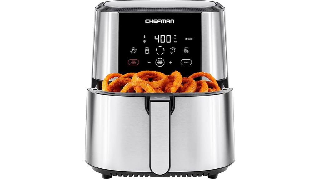 large capacity touch air fryer