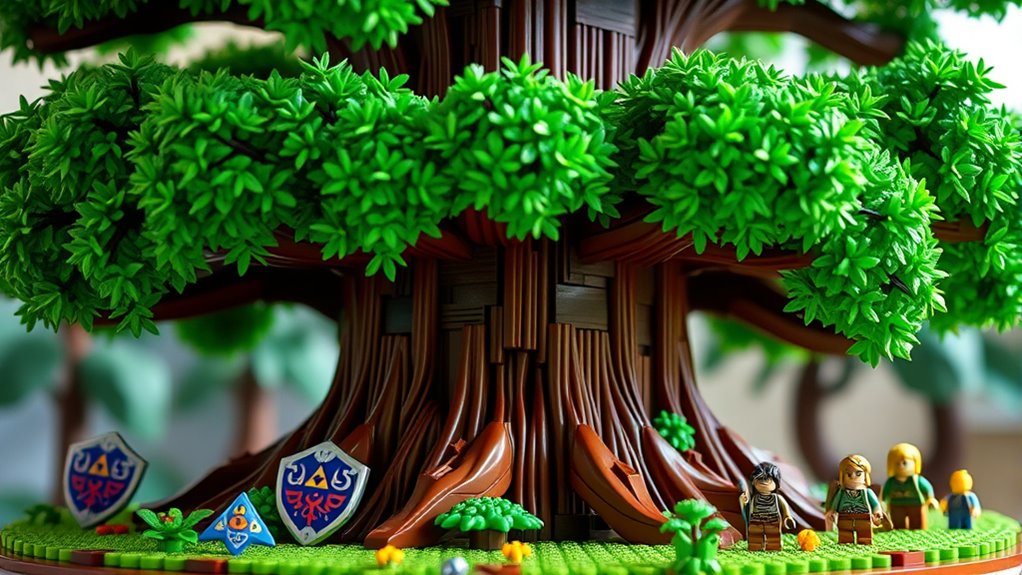 lego zelda deku tree