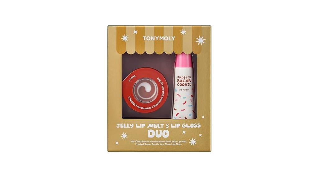 lip balm and gloss duo