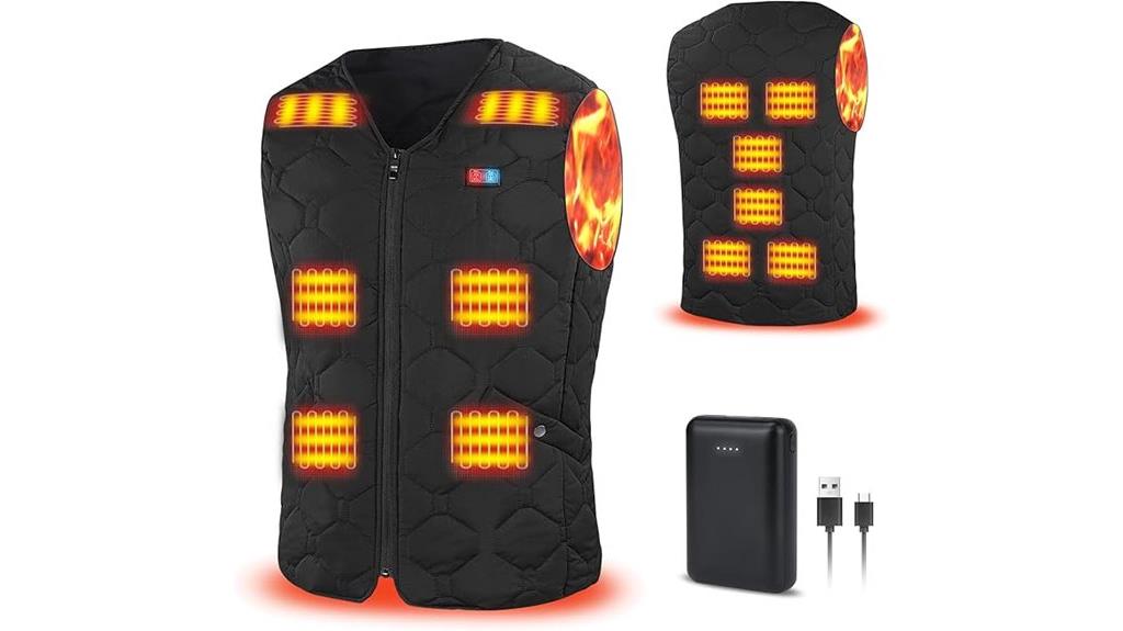 men s heated vest