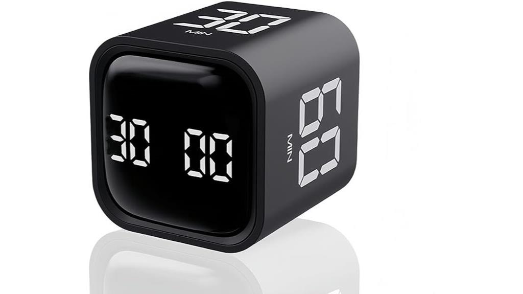 rechargeable digital timer with alarms