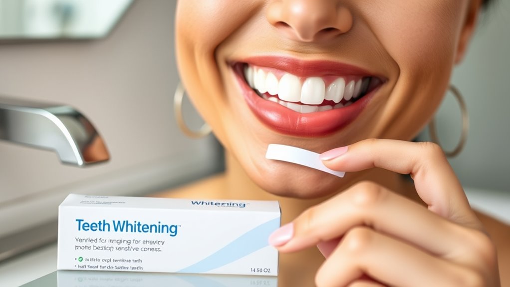 sensitive teeth whitening considerations