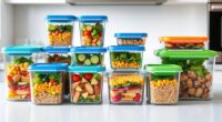top glass meal containers