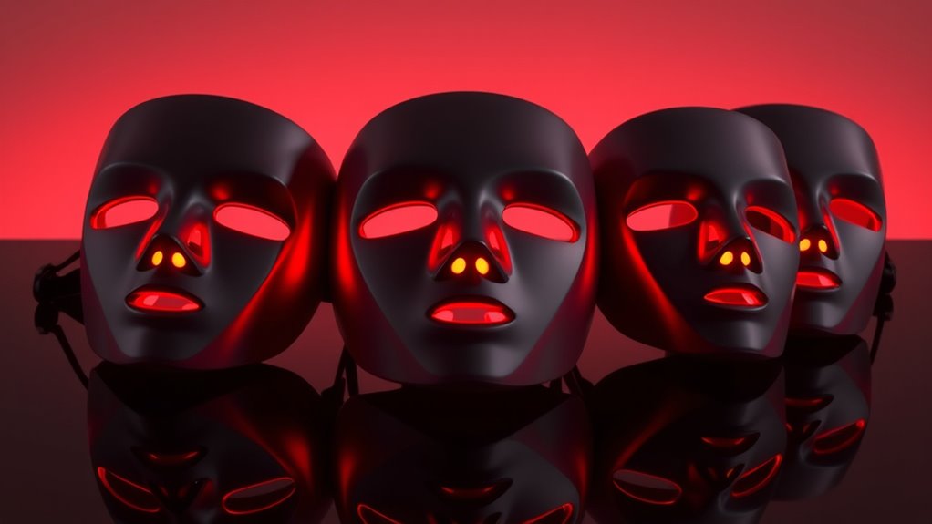 top red light masks 2025