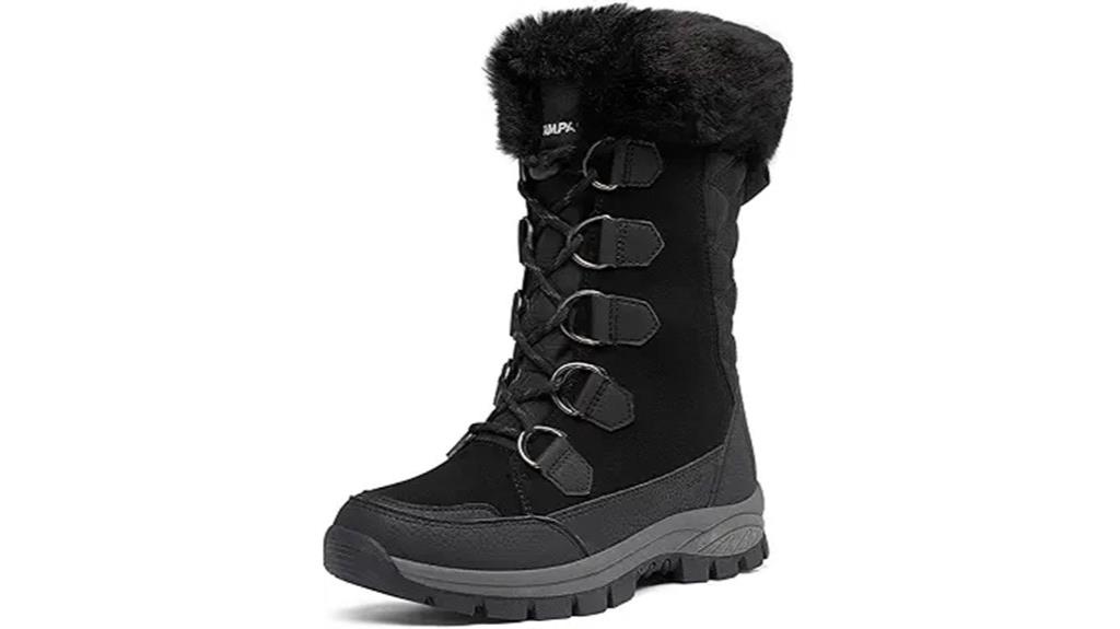 warm waterproof snow boots