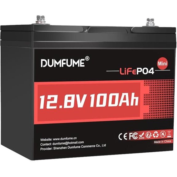12V 100Ah LiFePO4 Lithium Battery for Solar & RV