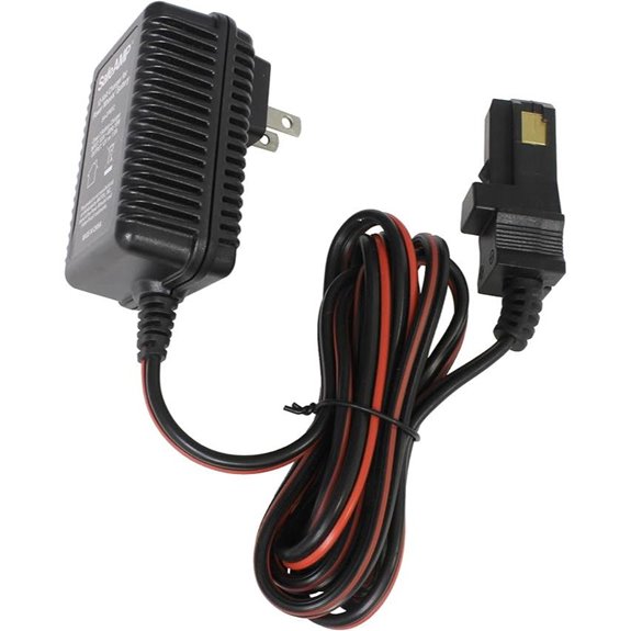 12-Volt Charger for Power Wheels Gray Battery and Orange Top Battery