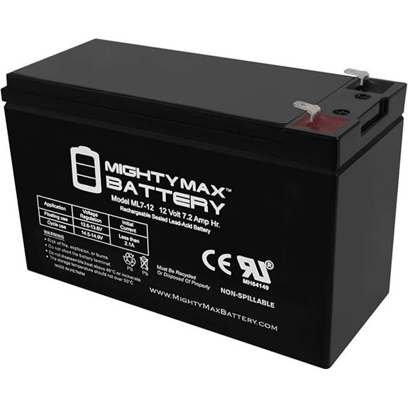 Mighty Max 12V 7AH SLA Battery for Scooter