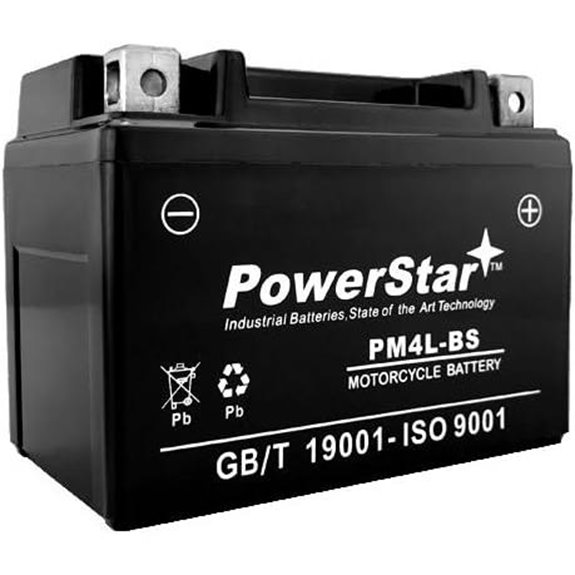 12 Volt YTX4L-BS Sealed AGM Scooter ATV and Dirt Bike Battery