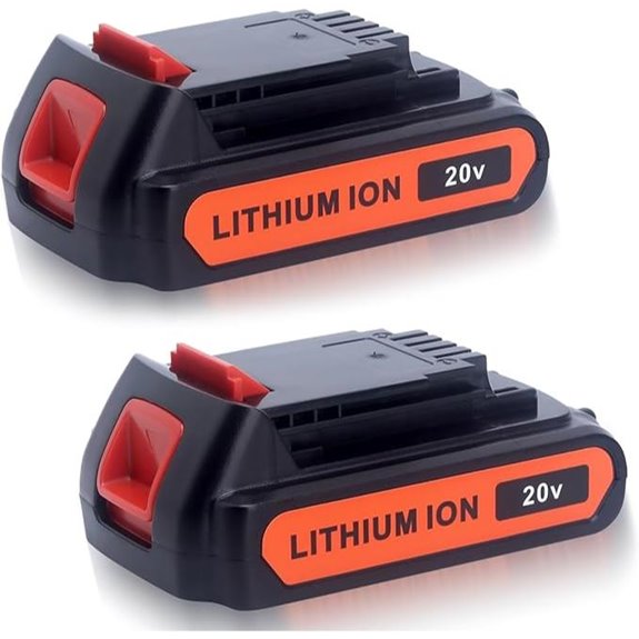 LBXR20 4.0Ah 20V Lithium Battery 2-Pack
