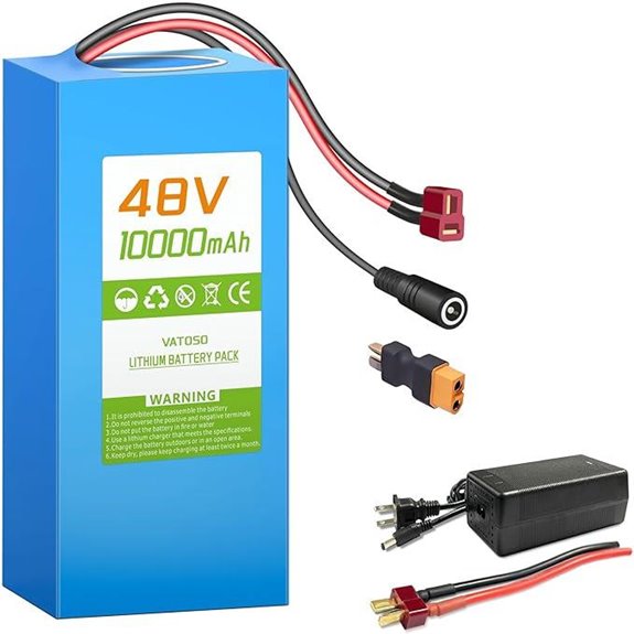 48V 10Ah Lithium Ebike Battery with BMS