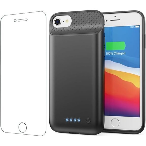 iPhone Battery Case 7000mAh Slim Charging Cover