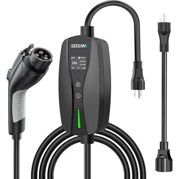Level 1/2 EV Charger with Adjustable Current