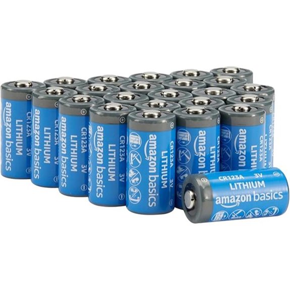 Amazon Basics 24 CR123A Lithium Batteries (Non-Rechargeable)