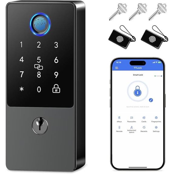 app controlled touchscreen lock