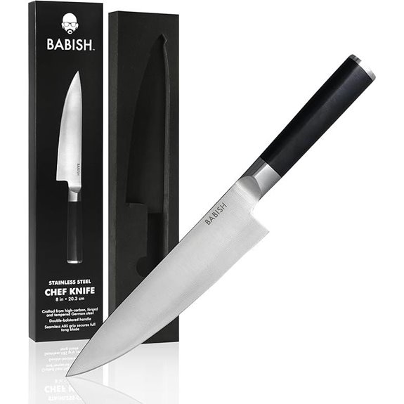 Babish 8-Inch Chef Knife with German Steel