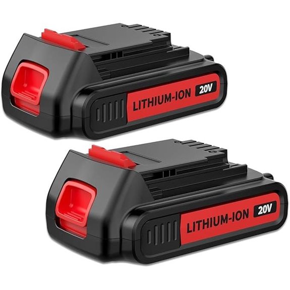 Upgraded 2-Pack 20V Max Replacement Batteries for Black Decker