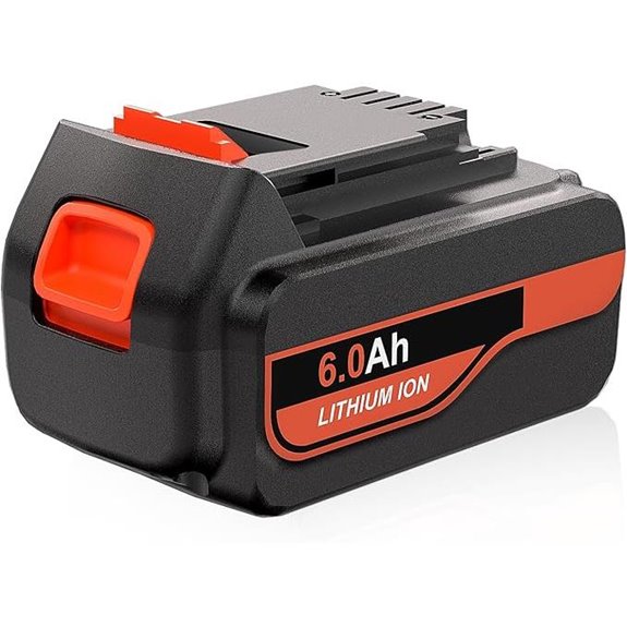 Black & Decker 20V Lithium Battery Replacement (6.0Ah)