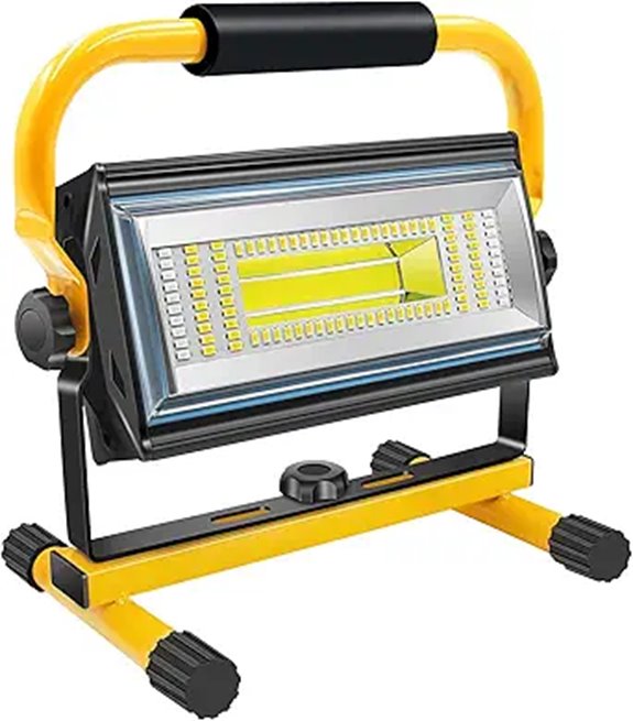 100W Rechargeable LED Work Light with Stand