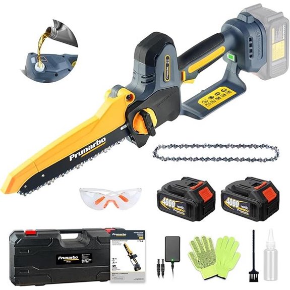 Battery Powered Mini Chainsaw with 18V Compatibility