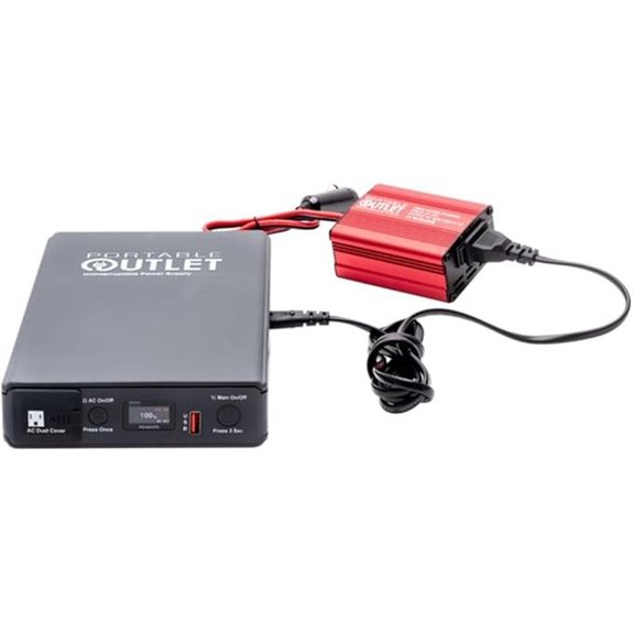 159Wh UPS CPAP Battery with Car Charger Inverter