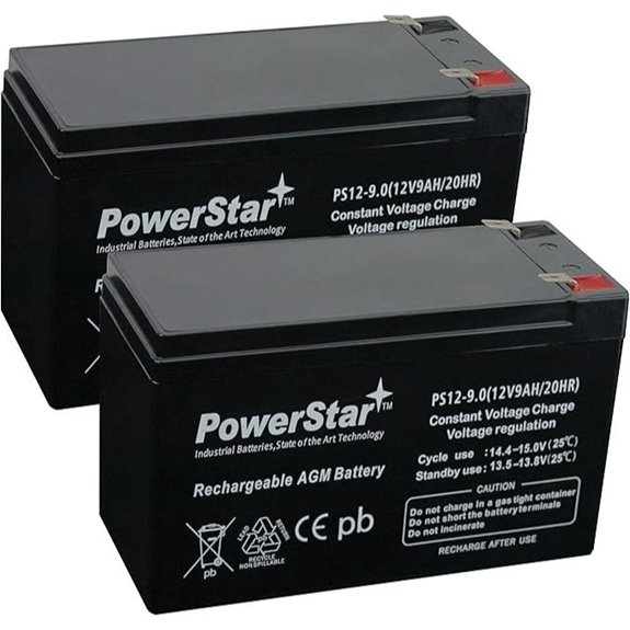 PowerStar 2pk 12V 9AH Battery for Razor Scooters