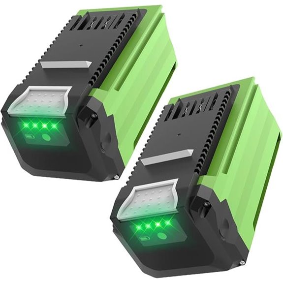 2 Pack 40V Lithium-ion Batteries for Greenworks Tools