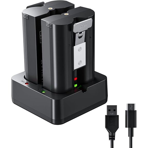 PUJIMAX Ring Doorbell Battery Replacement (2 Pack)