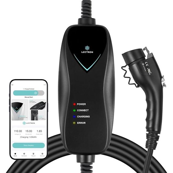 Lectron WiFi Level 1 J1772 Electric Car Charger