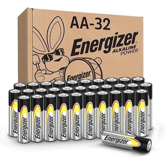 Energizer AA Alkaline Batteries (32 Pack)