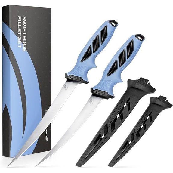 Calamus SwiftEdge Fillet Knife Set for Fishing