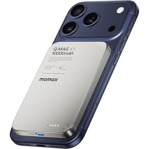 MOMAX Q.MAG X1 Wireless 10,000mAh Power Bank