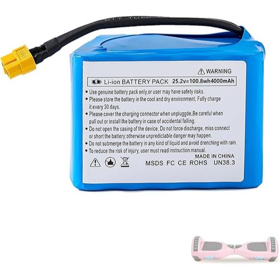 25.2V 4.0Ah Hoverboard Battery with XT60 Plug