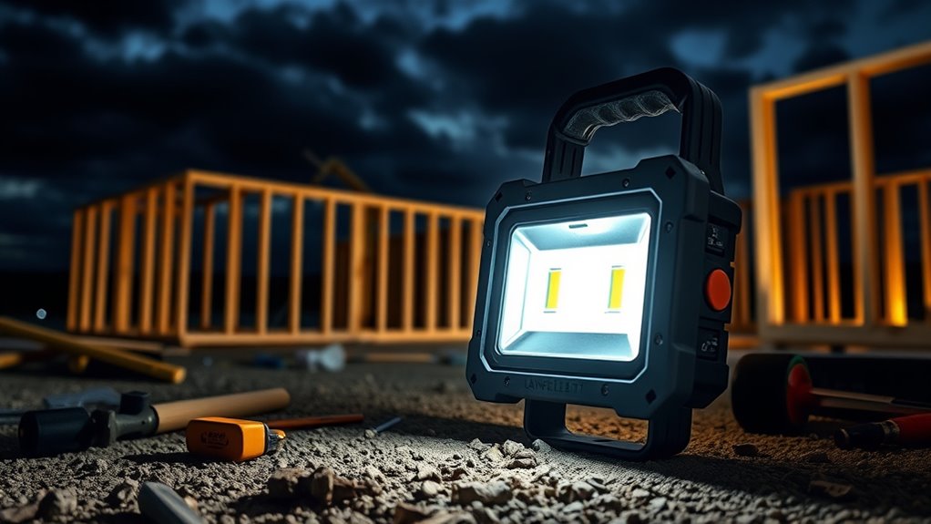key led work light features
