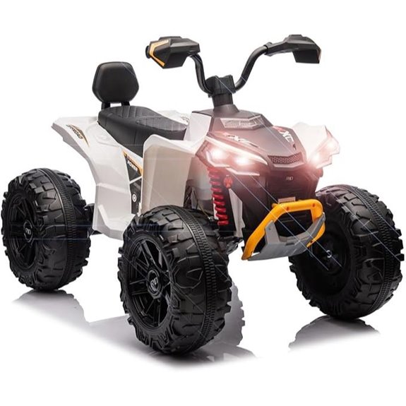 Kids 24V Electric ATV with Bluetooth & Suspension