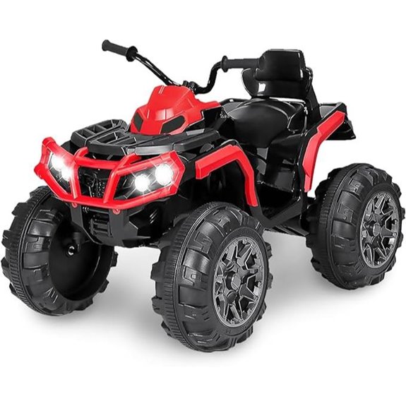 Kids 24V Electric ATV Ride-On Toy with Lights