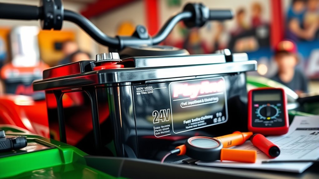 kids atv battery selection