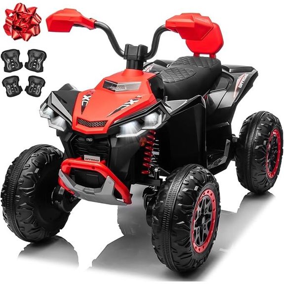 Kids 2-Seater Ride On Car with Bluetooth and Suspension