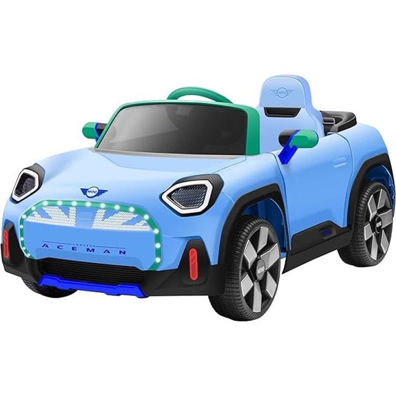 Kids Electric Ride-On Car with Remote & LED Lights